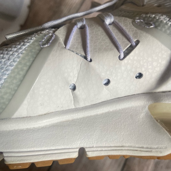 Nike Size 8 All/Completely White Air Max Sneakers - Picture 7 of 9